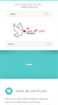 Mobile Screenshot of lawoflove.org