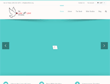 Tablet Screenshot of lawoflove.org